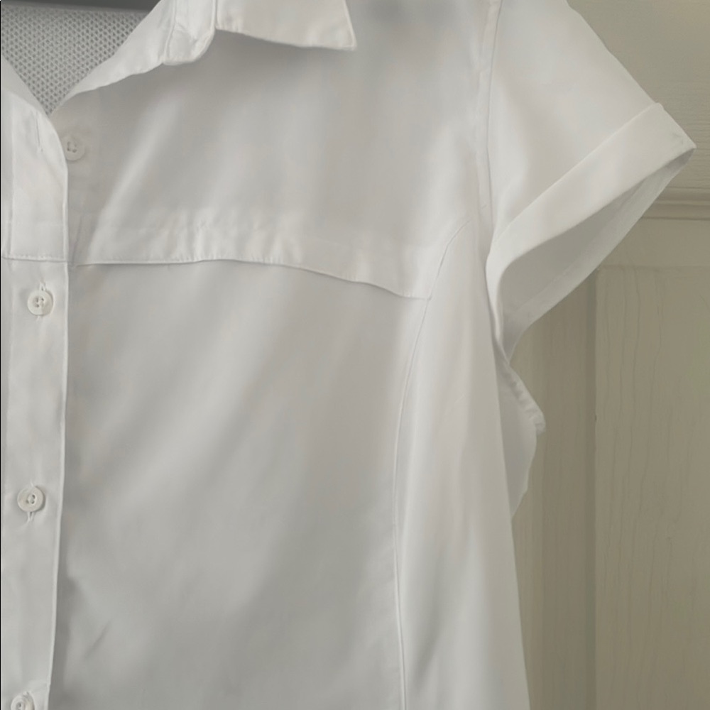 Magellan button down short sleeve shirt size 1X - Picture 3 of 9